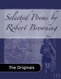 Cover image: Selected Poems by Robert Browning