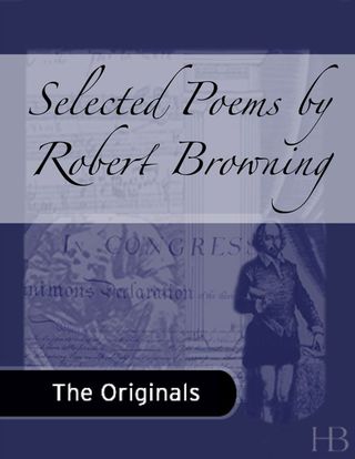 Imagen de portada: Selected Poems by Robert Browning