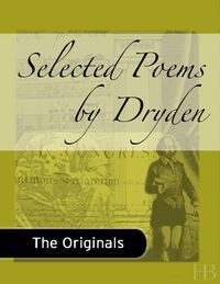 صورة الغلاف: Selected Poems by Dryden