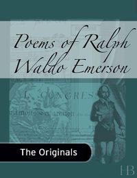 Cover image: Poems of Ralph Waldo Emerson