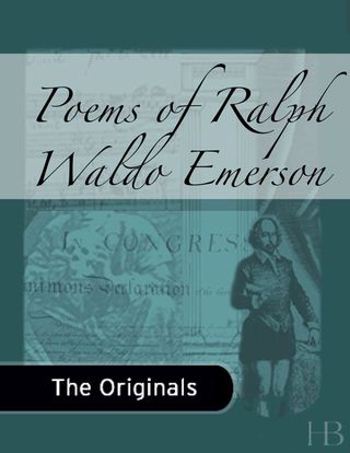 Imagen de portada: Poems of Ralph Waldo Emerson