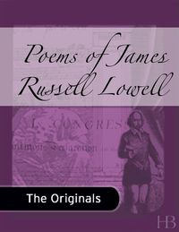 Omslagafbeelding: Poems of James Russell Lowell