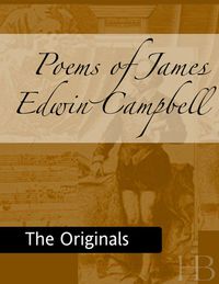 Cover image: Poems of James Edwin Campbell