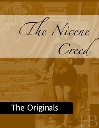 Cover image: The Nicene Creed