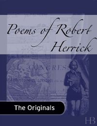 Cover image: Poems of Robert Herrick