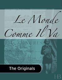 Cover image: Le Monde Comme Il Va