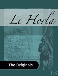 Cover image: Le Horla