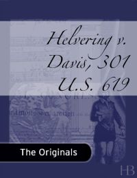 Cover image: Helvering v. Davis, 301 U.S. 619