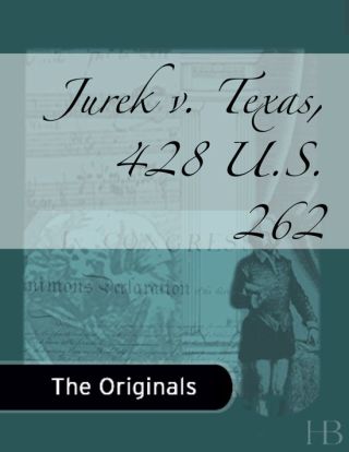 Titelbild: Jurek v. Texas, 428 U.S. 262