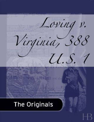 Cover image: Loving v. Virginia, 388 U.S. 1