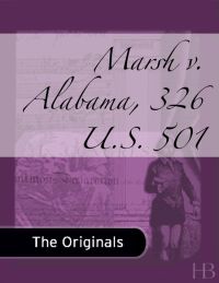 表紙画像: Marsh v. Alabama, 326 U.S. 501