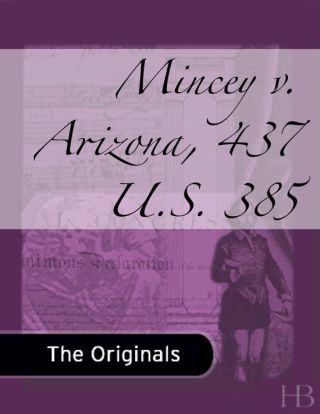 表紙画像: Mincey v. Arizona, 437 U.S. 385