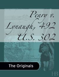 Immagine di copertina: Penry v. Lynaugh, 492 U.S. 302