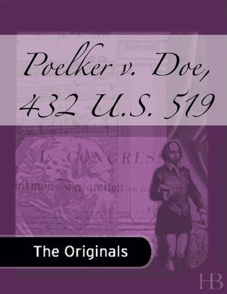 Imagen de portada: Poelker v. Doe, 432 U.S. 519