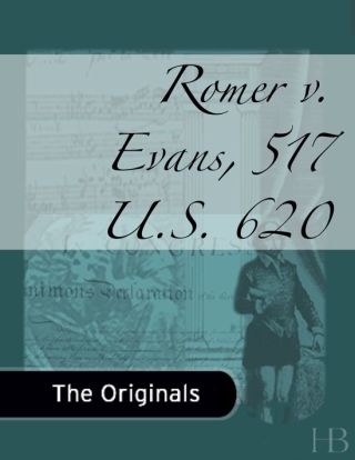 Cover image: Romer v. Evans, 517 U.S. 620