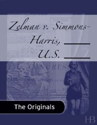 表紙画像: Zelman v. Simmons-Harris, ___ U.S. ___