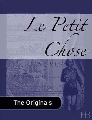 Titelbild: Le Petit Chose