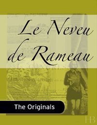 Cover image: Le Neveu de Rameau