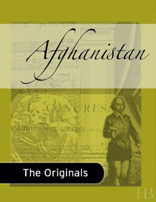 Imagen de portada: Afghanistan