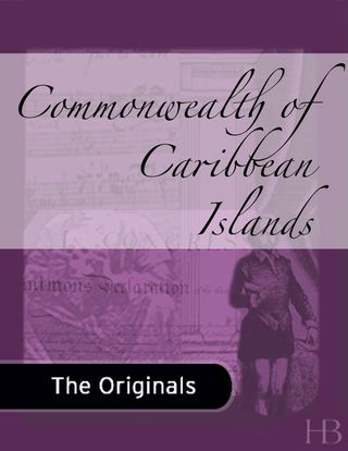 Cover image: Commonwealth of Caribbean Islands