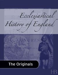 Cover image: Ecclesiastical History of England