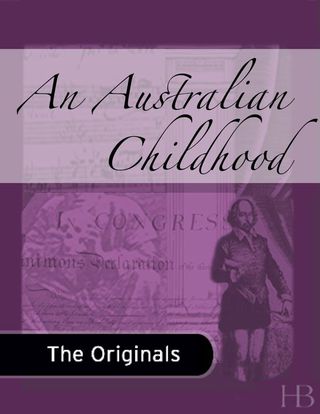 Cover image: An Australian Childhood