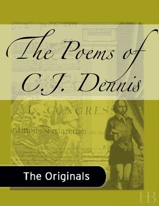 Immagine di copertina: The Poems of C.J. Dennis