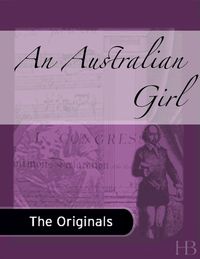 Imagen de portada: An Australian Girl