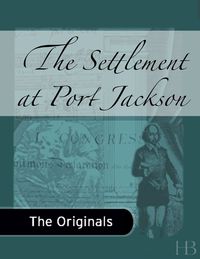 Cover image: The Settlement at Port Jackson