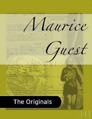 Cover image: Maurice Guest