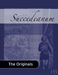 Imagen de portada: Succedeanum