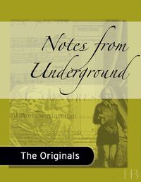 Cover image: Notes from Underground