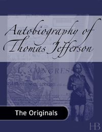 Cover image: Autobiography of Thomas Jefferson