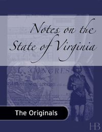 Titelbild: Notes on the State of Virginia
