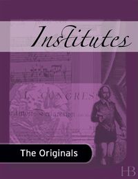 Cover image: Institutes