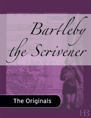 Cover image: Bartleby the Scrivener