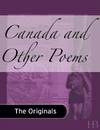 Imagen de portada: Canada and Other Poems