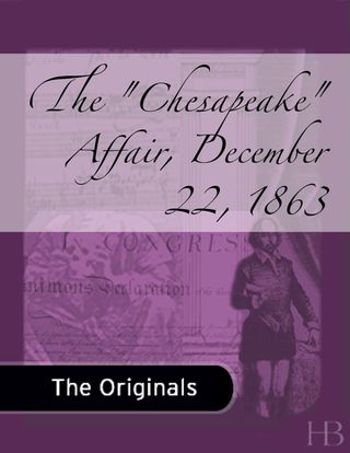 Cover image: The "Chesapeake" Affair, December 22, 1863