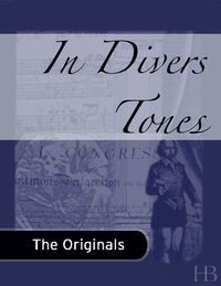 表紙画像: In Divers Tones