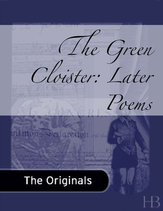 Titelbild: The Green Cloister: Later Poems