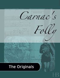 Cover image: Carnac's Folly