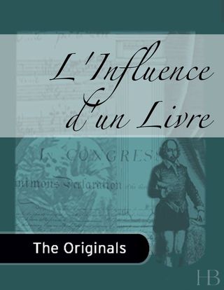 Cover image: L'Influence d'un Livre