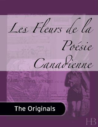 Immagine di copertina: Les Fleurs de la Poésie Canadienne