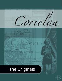 Cover image: Coriolan