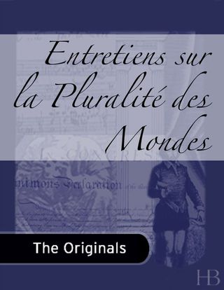 Cover image: Entretiens sur la Pluralité des Mondes