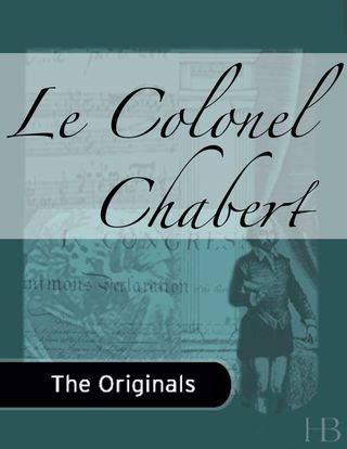Cover image: Le Colonel Chabert