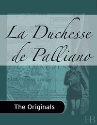 Cover image: La Duchesse de Palliano