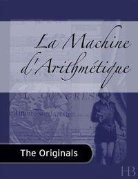 Immagine di copertina: La Machine d'Arithmétique