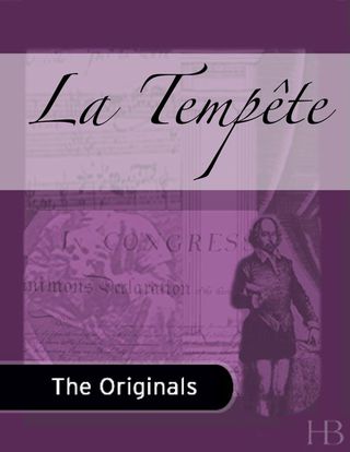 Imagen de portada: La Tempête