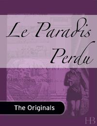 Cover image: Le Paradis Perdu